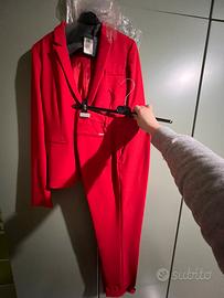 Tailleur rosso di liu jo