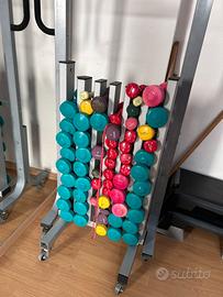 Set manubri da 1kg a 14kg