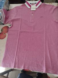 Eddy Monetti polo rosa cotone 100% tg 48
