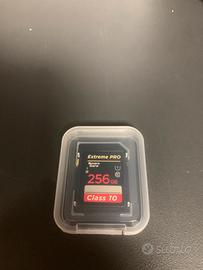 Scheda di memoria sandisk 256gb nuovo