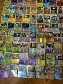 Lotto pokemon holo e reverse