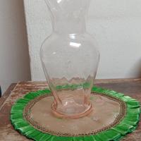 vaso porta fiori vetro soffiato altezza 20 cm