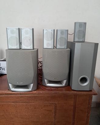 Stereo Pioneer vintage e sistema Home Theatre