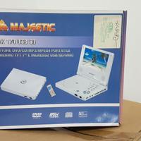 Lettore DVD Portatile 7" USB/SD Majestic DVS170