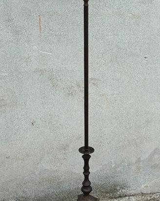 Lampada piantana d'epoca in ottone