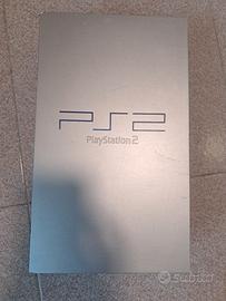 PlayStation 2 fat silver con  controller e memory