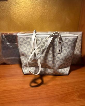 Borsa bianca elegante effetto luxury