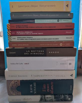 Lotto 12 Libri Grandi Storie d'Amore & Passione