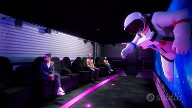 Cinema Dinamico 4D + Sistema Proiezione immersiva
