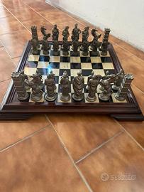scacchiera legno