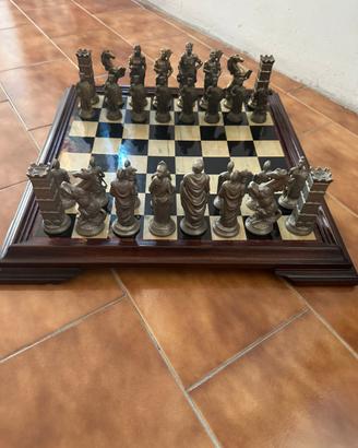 scacchiera legno