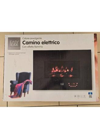 camino elettrico da parete