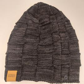 cappello grigio interno pile