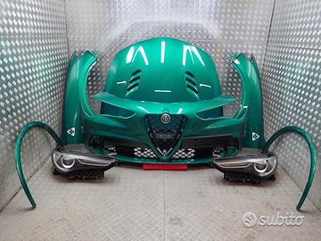 ALFA ROMEO stelvio qv 2.9 fl completo cofano parau