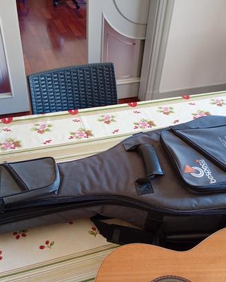 chitarra 6 corde spagnola con custodia