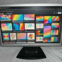 MONITOR LCD 19" TFT CON CAVI VIDEO E ALIMENTAZIONE