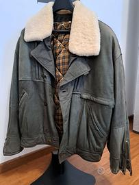 Giacca vera pelle da uomo made in Italy taglia 52
