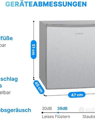 Congelatore Bomann Freezerbox 31 Lt.