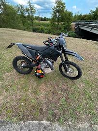Ktm exc 125 2009 targato preparata