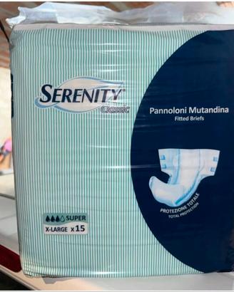 Pannoloni Serenity a strappo  Super XL 4 confezio