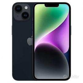 Apple iPhone 14 128GB Mezzanotte con scatola origi