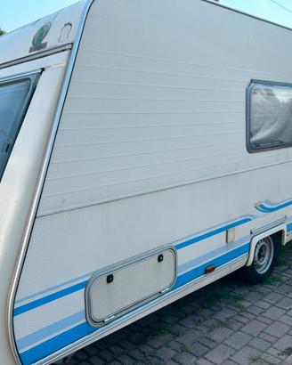roulotte Caravelair Odyssea pronta per le vacanze