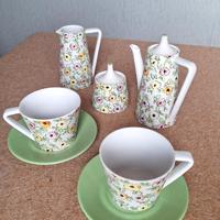 Servizio tè/caffè Rometti Umbertide anni '50/'60 