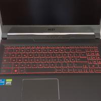MSI Katana GF66 i7-12700H RTX3070 16GB 512GB 144HZ