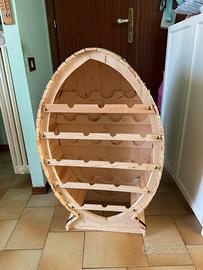 Portabottiglie di Legno