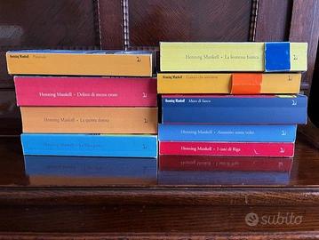 Henning Mankell 9 libri del commissario Wallander