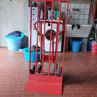 Carrello porta portapacchi a quattro ruote
