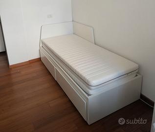 IKEA FLEKKE Letto Singolo/Matrimoniale+2 Materassi