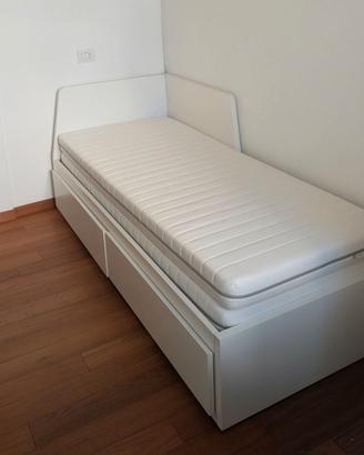 IKEA FLEKKE Letto Singolo/Matrimoniale+2 Materassi