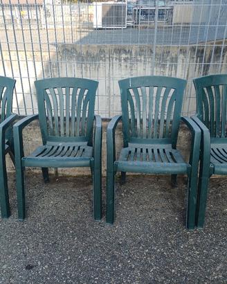 set giardino 2 tavoli e 4 sedie