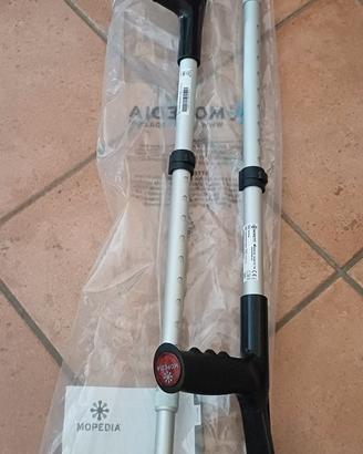 Stampelle  Regolabili in alluminio 