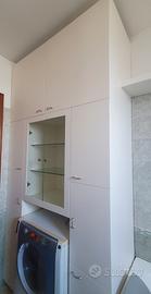 Mobile bagno con vano lavatrice 