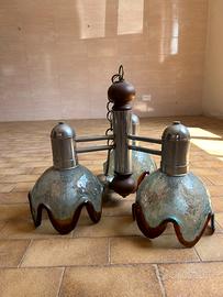 Lampadario vintage da soffitto