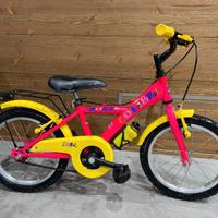 Bicicletta MTB 16 Nuzzi Colibrì bimba fucsia