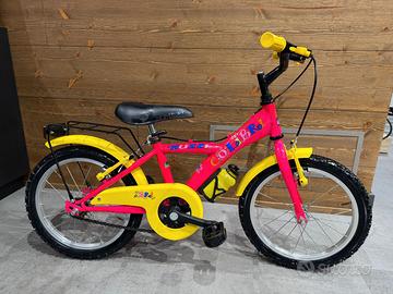 Bicicletta MTB 16 Nuzzi Colibrì bimba fucsia