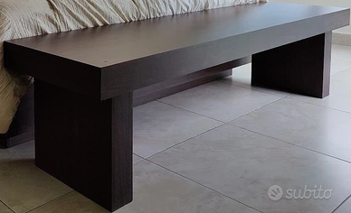Panca ai piedi del letto | Legno elegante