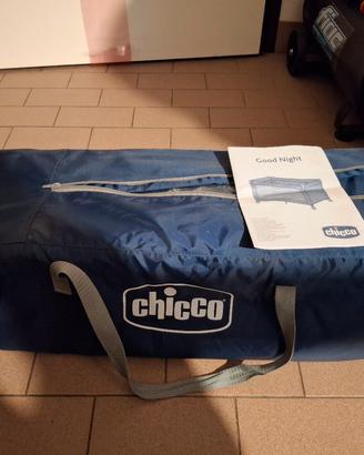 lettino da campeggio per bambini con materassino
