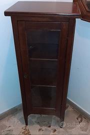 NUOVISSIMA vetrina in legno massello 115x48X37