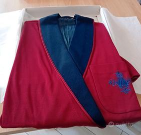 Vestaglia da camera , bordeaux e blù Nuova