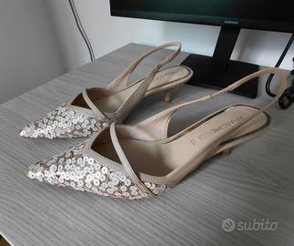 scarpe eleganti con tacco 