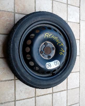 RUOTINO 16 ORIGINALE RENAULT COD:1963