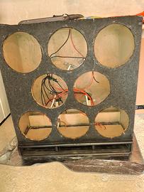 cassa per 8 subwoofer da 32 cm