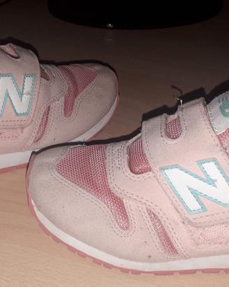 Scarpe Converse Bimba stoffa e pelle numer 33 Rosa