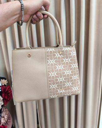 Borsa coconuda Bicolore Con Monogram