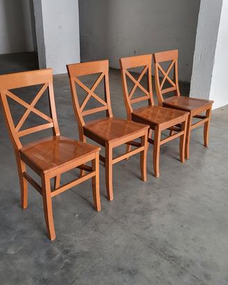 Sedie in legno