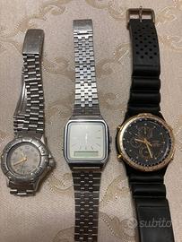 orologi vintage  Casio Citizen